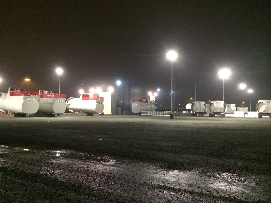 LED Post Top Area Light Application